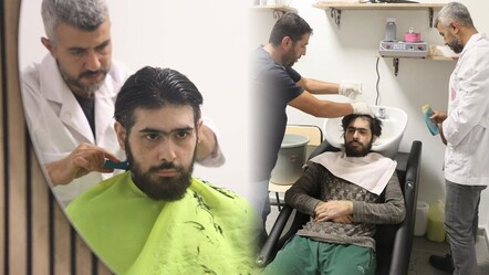 Hatay'da 3 yıldır evden çıkmayan depremzede Barış ikna edildi! Değişimi yürekleri ısıttı - Yaşam