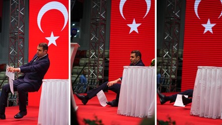 CHP İzmir kongresinde şok! Başkan adayı Çağatay Güç kürsüde bayıldı - Gündem
