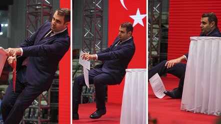 CHP kongresinde korkutan olay! Kürsüde bir anda yere yığıldı - Gündem