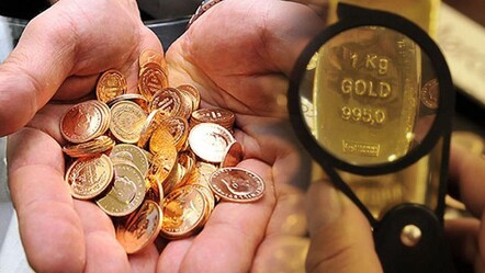 Sarı fırtına dünyayı sarsıyor! Ons altın bir günde 100 dolar arttı - Ekonomi