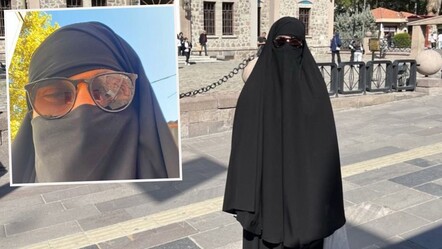Ankara'da 'çarşaflı erkek' alarmı! Metroda fark edildi, polis devreye girdi - 3. Sayfa