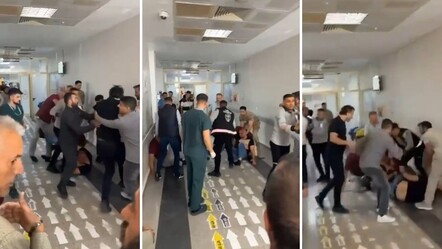Husumetli aileler hastanede karşılaştı! Acil servis savaş alanına döndü - 3. Sayfa