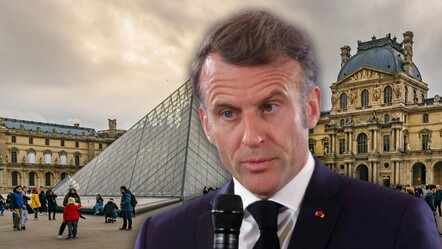 Macron'dan Louvre Müzesi'ndeki hırsızlık hakkında açıklama! "Çalınan eserler geri alınacak" - Dünya