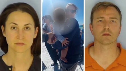 6 aylık bebeği sahilde bırakıp yürüyüşe çıktılar! "Zamanın nasıl geçtiğini anlamadık" - Dünya