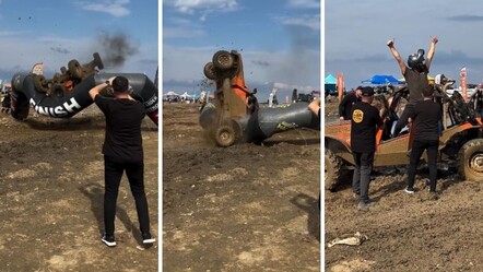 Trabzon'da Of Off-Road yarışını takla atarak bitirdi! Yürekler ağza geldi - Yaşam