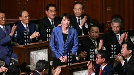 Japonya'nın ilk kadın başbakanı iktidar partisi lideri Takaiçi Sanae seçildi - Dünya