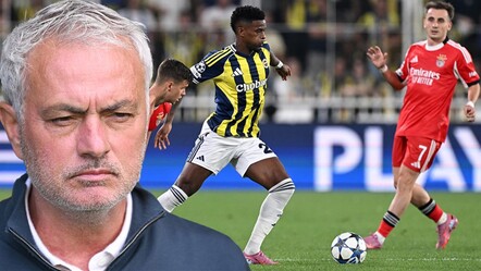 Mourinho'nun Şampiyonlar Ligi'nde kâbus gecesi! Kerem Aktürkoğlu sözleri gündem oldu - Spor