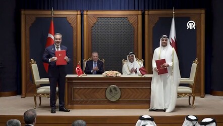Türkiye ile Katar arasında ortak bildiri ve anlaşmalar imzalandı - Gündem