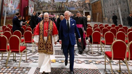 491 yıl sonra bir ilk! Kral Charles ile Papa Leo beraber dua etti - Dünya