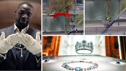 Dünya günlerdir bu soygunu konuşuyor! Louvre Müzesi hırsızlarının kaçma anı kamerada - Dünya