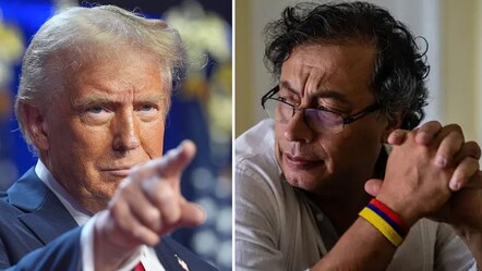 Trump, Kolombiya Cumhurbaşkanını hedef aldı: O bir haydut, uyuşturucu üretiyor... - Dünya