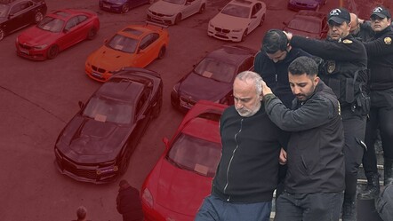 12 ilde "change" operasyonu! 74 zanlı yakalandı, araçlar sergilendi - Gündem