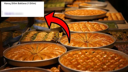 Bunlar nasıl fiyatlar! Baklavanın dilimi 738, kilosu 4 bin 140 lira! - Yaşam