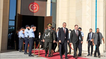 KKTC'nin yeni Cumhurbaşkanı Erhürman, Meclis'teki törende ant içti - Gündem