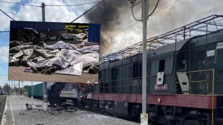 Tren istasyonuna bombalı saldırı! Ukrayna'da çok sayıda ölü ve yaralı var - Dünya