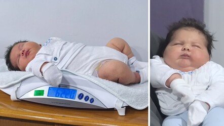 Türkiye'nin en iri bebeği! 37 haftalık doğan Ali Atilla kilosu ve boyuyla şaşkına çevirdi - Yaşam
