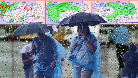 İstanbul'da sıcaklık 17 dereceye düşecek: Meteoroloji son raporunu paylaştı! Yeni yağış dalgası pazartesi kapıda - Yaşam