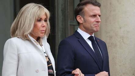 Macron'un eşi Brigitte vergi sitesinde erkek ismiyle kayıtlı çıktı - Dünya