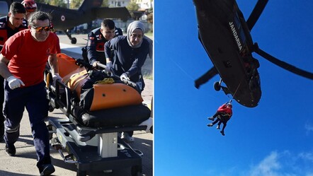 Muğla'da yamaç paraşütünün sonu kötü bitti! 1200 metreden kayalıklara çakıldılar - 3. Sayfa