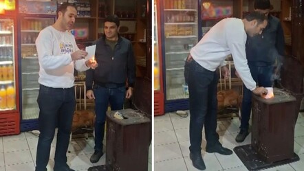 Veresiye defterini yaktı, mahallelinin binlerce liralık borcunu kapattı! - Yaşam