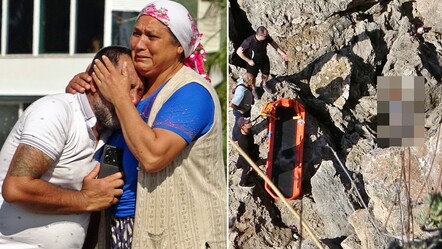 Falezlerdeki cesedi güçlükle çıkardılar! Yakınları kahroldu - 3. Sayfa