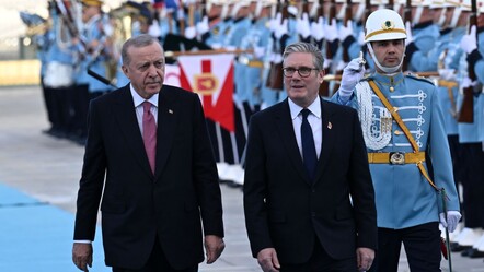 İngiltere Başbakanı Keir Starmer Ankara'da! Cumhurbaşkanı Erdoğan resmi törenle karşıladı - Gündem
