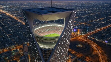 Bu stadyum gökyüzüne inşa edilecek! 300 metre yükseklikteki 'mabet' dünyada ilk olacak - Dünya