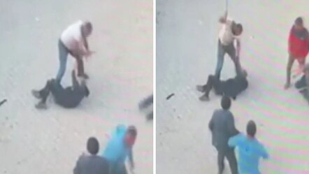 Denizli'de korkunç cinayet kamerada! Kendisine silah doğrultan adamı bıçakla öldürdü - 3. Sayfa