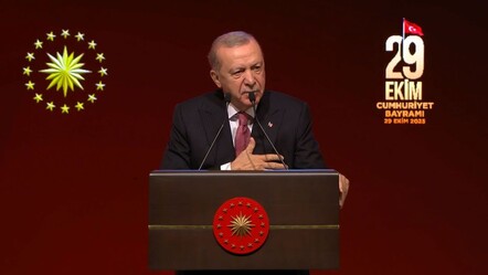 Cumhurbaşkanı Erdoğan '29 Ekim Özel Programı'nda konuşuyor  - Gündem