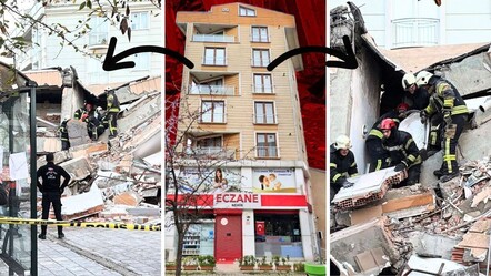 Gebze'de 6 katlı bina çöktü! Enkaz altında kalanlar var... - haberler