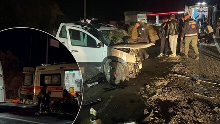 Uşak'ta 2 araç kafa kafaya çarpıştı! Karı-koca öldü, 3 yaralı var - 3. Sayfa