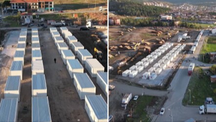 Balıkesir'de konteyner kentler hak sahiplerini bekliyor! 6.1'lik depremle sarsılmışlardı - Gündem