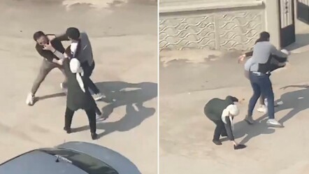 Yol tartışması kavgaya dönüştü! Sopalar, yumruklar ve terlikler havada uçuştu - 3. Sayfa