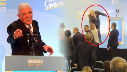 İyi Parti lideri Dervişoğlu'nun sözleri ters tepti: Espriyi duyan Eskişehir Büyükşehir Belediye Başkanı Ayşe Ünlüce, salonu terk etti - Gündem