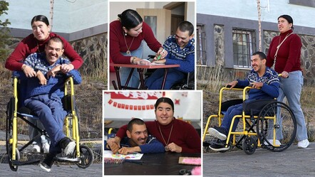 Adı gibi Firdevs! Kendi engelini unuttu, ağabeyine kol kanat gerdi - Yaşam