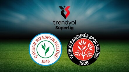 Rizespor Fatih Karagümrük maçı hangi kanalda? İşte karşılaşmanın saat ve yayın bilgileri! - Haberler