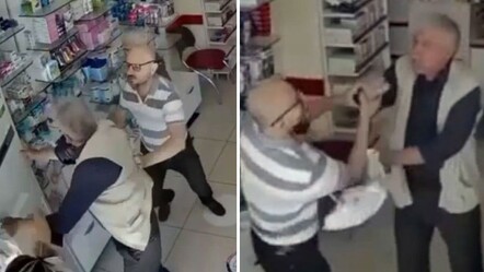 Görüntüler başını yakmıştı! Yaşlı adamı darbeden eczacı kalfası işten çıkarıldı - Gündem