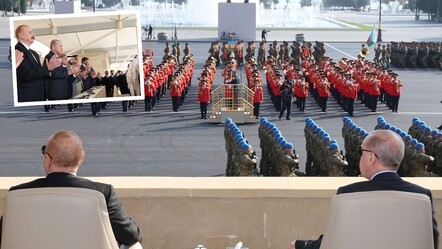 Cumhurbaşkanı Erdoğan, Bakü’de Zafer Günü’nde konuştu: Karabağ dünyada dengeleri değiştirdi - gundem