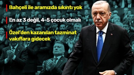 Cumhurbaşkanı Erdoğan: Suriye'ye dönenlerin sayısı 1 milyon 290 bine ulaştı - Gündem