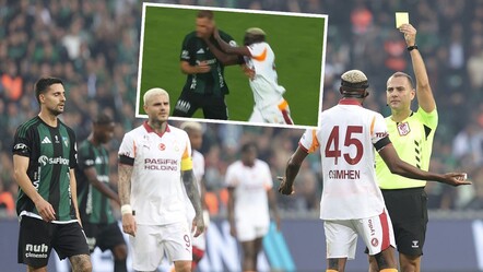 Selçuk İnan çılgına döndü: Osimhen için iki kez kırmızı kart itirazı - spor