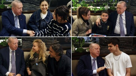 Cumhurbaşkanı Erdoğan'dan sürpriz kafe ziyareti: Vatandaşlarla sohbet etti - Gündem