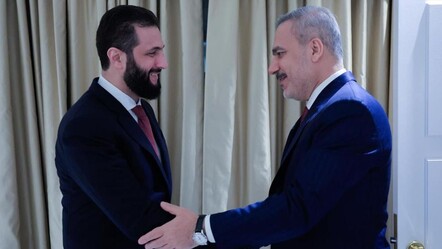 Bakan Fidan, ABD'de Suriye lideri eş-Şara ile görüştü - Dünya