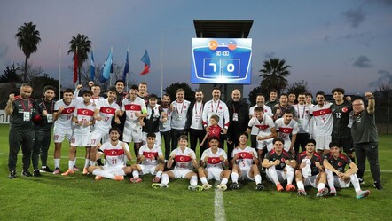 Milliler 7 golle kazandı! Hedef 3'te 3 - Spor