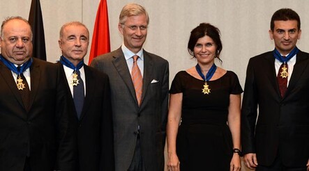 Ünal Aysal'a Belçika Kraliyet Nişanı - dunya