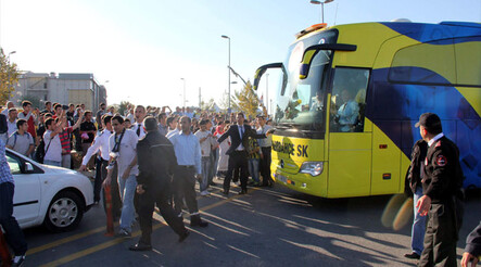 Fenerbahçe kafilesi Bursa'ya geldi  - FUTBOL