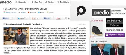 Onedio'nun konuğu Nuh Albayrak oldu - MEDYA