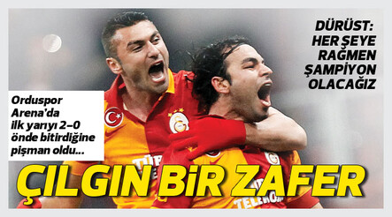 Çılgın bir zafer - FUTBOL