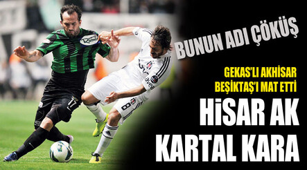 Akhisar Bld: 4 - Beşiktaş: 1 - FUTBOL