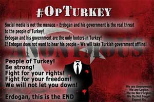 Milli Gazete'ye Anonymous saldırısı - MEDYA