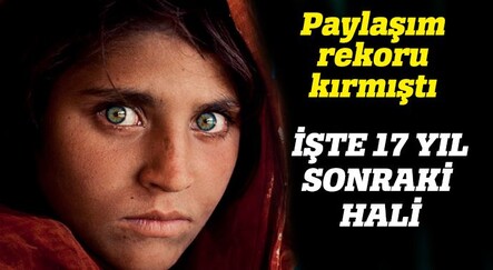 İşte Afgan kızının son hali  - dunya